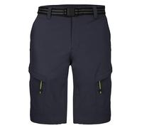 killtec Hombre Pantalones Cortos funcionales/Pantalones Cortos con cinturón KOS 11 MN BRMDS, Nachtblau, 56, 42826-000