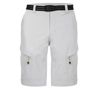 killtec Hombre Pantalones Cortos funcionales/Pantalones Cortos con cinturón KOS 11 MN BRMDS, Silbergrau, 50, 42826-000