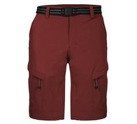 killtec Hombre Pantalones Cortos funcionales/Pantalones Cortos con cinturón KOS 11 MN BRMDS, Ziegelrot, 60, 42826-000