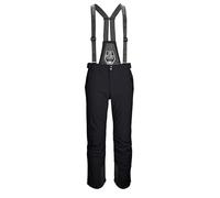 killtec Hombre Pantalones de esquí/Pantalones de esquí con Peto con Cremallera y protección de los Bordes Larok, Schwarz Blau, L, 35244-000