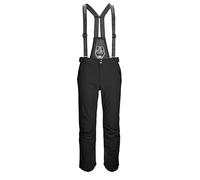 killtec Hombre Pantalones de esquí/Pantalones de esquí con Peto con Cremallera y protección de los Bordes Larok, Schwarz, L, 35244-000