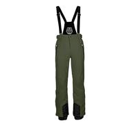 killtec Hombre Pantalones de esquí/Pantalones funcionales con Tirantes Desmontables, protección de los Bordes y protección contra la Nieve KSW 100 ENOSH MN SKI PNTS, waldgrün, M, 43431-000