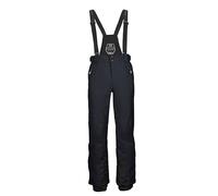 killtec Hombre Pantalones de esquí/Pantalones funcionales con Tirantes Desmontables, protección de los Bordes y protección contra la Nieve KSW 100 ENOSH MN SKI PNTS, Schwarz, S, 43431-000