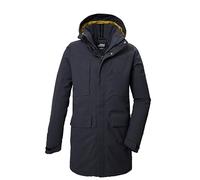 killtec Hombre Parka/parka funcional con capucha con cremallera KOW 80 MN PRK, dunkel stahlblau, XL, 41848-000