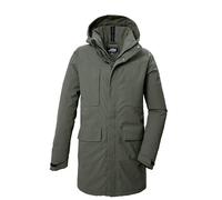 killtec Hombre Parka/parka funcional con capucha con cremallera KOW 80 MN PRK, oliv, XL, 41848-000