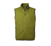 killtec Hombres Chaleco funcional de 2 capas con cuello alto, plegable KOS 257 MN VST, green, S, 41365-000