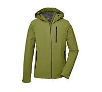 killtec Hombres Chaqueta funcional impermeable/chaqueta exterior con capucha. KOS 25 MN JCKT, green, XXL, 41314-000