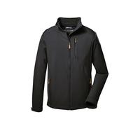 killtec Hombres Chaqueta softshell/chaqueta outdoor con cuello alto KOS 263 MN SFTSHLL JCKT, grey, M, 41262-000