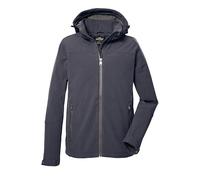 killtec Hombres Chaqueta softshell para hombre con cálido forro polar interior Herren Softshelljacke, anthrazit, 41114-000