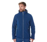 killtec Hombres Chaqueta softshell para hombre con cálido forro polar interior Herren Softshelljacke, dunkelblau, 41114-000