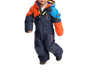 Killtec Kesley Mini Mono de esquí con Capucha y faldón para la Nieve, Boys, Azul Marino, 98/104