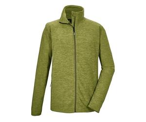 killtec KOS 253 MN FLC Jckt Chaqueta Polar con Cuello Alto, Pistachio, Large Men´s