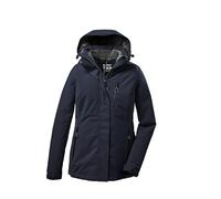 Killtec KOW 140 WMN Jckt Chaqueta de invierno con capucha desmontable, azul oscuro, 36 para Mujer