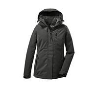 Killtec KOW 140 WMN Jckt Chaqueta de invierno con capucha desmontable, Dunkeloliv, 38 para Mujer