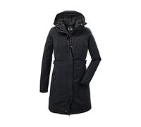 Killtec Kow 165 Wmn Prk - Parka funcional con capucha y cremallera para mujer, Mujer, Parka funcional con capucha con cremallera, 37726-000, Negro, 52