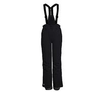 Killtec KSW 152 GRLS SKI PNTS 152 41188-000 - Pantalones de esquí para niña, con Peto, protección de Cantos y paranieves, Color Negro