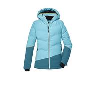 Killtec Ksw 178 Grls Ski Qltd Jckt - Chaqueta de esquí acolchada con capucha y paranieves para niña