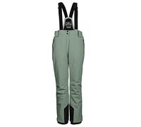 Killtec Ksw 249 Wmn Ski Pnts Pantalones de esquí con Tirantes extraíbles, protección en los Bordes y paranieves, Color Gris, 44 para Mujer