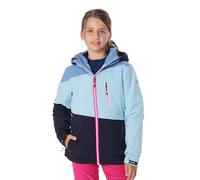 killtec - KSW 331 GRLS SKI JCKT, Chaqueta de esquí/chaqueta funcional con capucha y paranieves Niñas, hell denim,