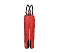 Killtec Ksw 77 Grls Pnts - Pantalones de esquí para niña con Peto Desmontable, paranieves y protección de Bordes, Color Naranja neón Puro, Talla 164 EU