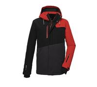 Killtec KSW 77 MN SKI JCKT 39743-000 - Chaqueta de esquí para hombre con capucha desmontable y paranieves (talla S), color naranja oscuro