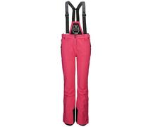 Killtec Laraka 35247-000 - Pantalones de esquí para Mujer (con Peto Desmontable y protección en los Bordes, Talla 46), Color Rosa