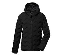 Killtec Men's Abrigo/chaqueta de invierno con aspecto de plumón con capucha KOW 119 MN QLTD JCKT, black, 4XL, 38653-000