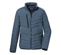 Killtec Men's Chaqueta/chaqueta acolchada en look plumífero con cuello alto KOW 63 MN QLTD JCKT, blue grey, M, 38643-000