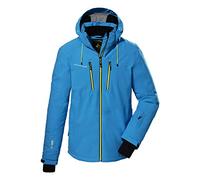 Killtec Men's Chaqueta de esquí/chaqueta funcional con capucha con cremallera y protección contra la nieve KSW 44 MN SKI JCKT, sky-blue, S, 38698-000