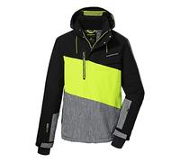 Killtec Men's Chaqueta de esquí/chaqueta funcional con capucha con cremallera y protección contra la nieve KSW 48 MN SKI JCKT, black, S, 38702-000