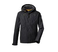 killtec Men's Chaqueta funcional/chaqueta de exterior con capucha con cremallera KOS 85 MN JCKT, black, XXL, 39146-000