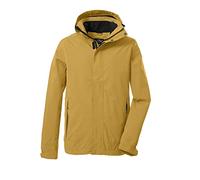 killtec Men's Chaqueta funcional/chaqueta de exterior con capucha con cremallera KOS 87 MN JCKT_XENIOS, dark yellow, XXL, 39147-000