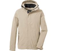 killtec Men's Chaqueta funcional/chaqueta de exterior con capucha con cremallera KOS 87 MN JCKT_XENIOS, light sand, XXL, 39147-000