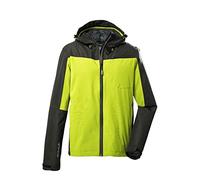 killtec Men's Chaqueta funcional/chaqueta de exterior con capucha, plegable KOS 6 MN JCKT, spring green, S, 38266-000