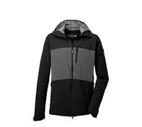 killtec Men's Chaqueta funcional/chaqueta outdoor con capucha y ventilación en las axilas KOS 31 MN JCKT, black, XL, 39227-000