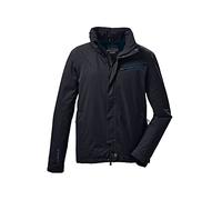 Killtec Men's Chaqueta funcional con capucha enrollable, plegable - KOS 26 MN JCKT, dark navy, L, 38288-000