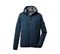 killtec Men's Chaqueta funcional de 2 capas/chaqueta de exterior con capucha, plegable KOS 60 MN JCKT, petrol, M, 39174-000