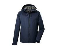 killtec Men's Chaqueta softshell/chaqueta outdoor con capucha KOS 84 MN SFTSHLL JCKT, dark blue, 4XL, 39142-000