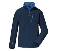 Killtec Men's Chaqueta softshell/chaqueta reversible, plegable KOW 88 MN JCKT, dark petrol, L, 38578-000