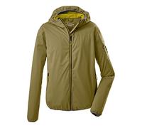 Killtec Men's Chaqueta softshell con capucha, plegable - Trin MN SOFTSHELL JCKT, khaki, S, 36870-000