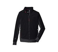 Killtec Men's Chaqueta softshell con cuello alzado KOW 89 MN SFTSHLL JCKT, black, L, 38579-000