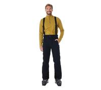 Killtec Mens Pantalón Funcional con Correas extraíbles, protección de Bordes y Protector de Nieve. - Enosh, Negro Azul, 4XL, 30920-000