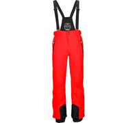 Killtec Mens Pantalón Funcional con Correas extraíbles, protección de Bordes y Protector de Nieve. - Enosh, Naranja, 3XL, 30920-000