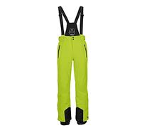 Killtec Mens Pantalón Funcional con Correas extraíbles, protección de Bordes y Protector de Nieve. - Enosh, Verde Primavera, S, 30920-000