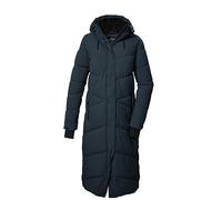 killtec Mujer Abrigo acolchado/abrigo funcional con capucha KOW 87 WMN QLTD CT, hellpetrol, 42, 41813-000