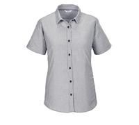 killtec Mujer Blusa Funcional de Manga Corta/Blusa KOS 43 WMN WVN SHRT, Nachtblau, 36, 42789-000