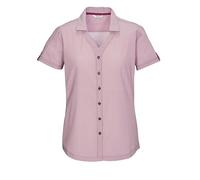 killtec Mujer Blusa Funcional de Manga Corta/Blusa KOS 46 WMN WVN SHRT, Beaujolais, 50, 42842-000