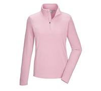killtec Mujer Camiseta Polar con Cuello Alto y Cremallera KSW 101 WMN FLC SHRT, rosenholz, 38, 40880-000