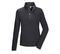 killtec Mujer Camiseta Polar con Cuello Alto y Cremallera KSW 101 WMN FLC SHRT, Schwarz Blau, 40, 40880-000