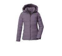 killtec Mujer Chaqueta/chaqueta acolchada en plumón con capucha KOW 10 WMN QLTD JCKT, lavendel, 42, 43302-000